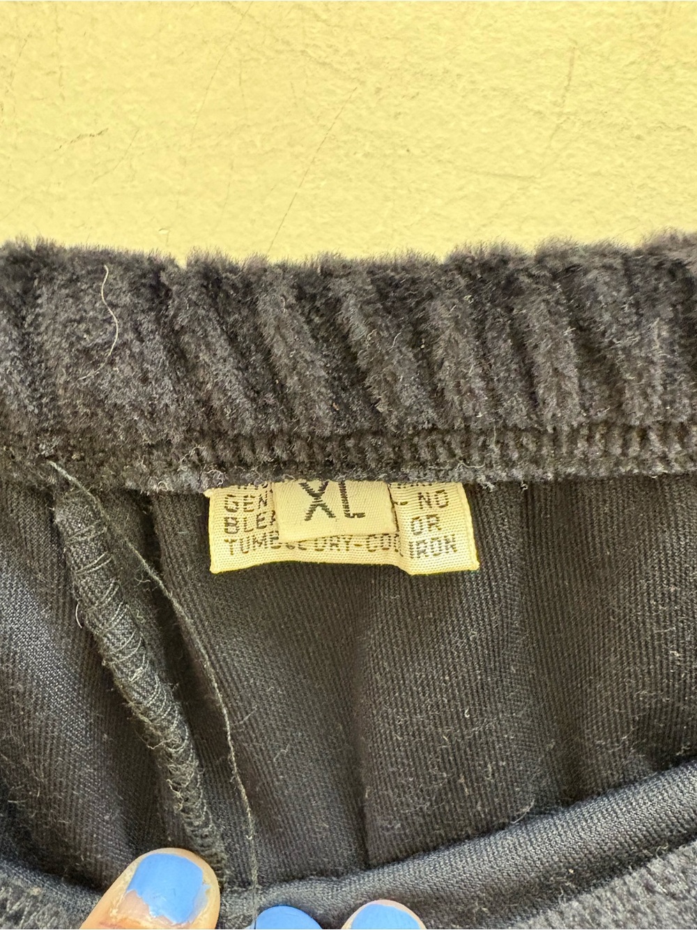 Christian Dior Vintage Black Velour Track Suit w/Red Trim-good condition -Sze XL - Picture 13 of 16